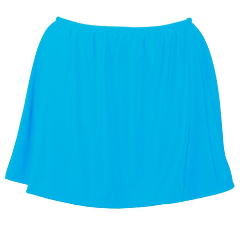 Plus Size Swim Skirt with Built-in Brief - Available in  5 COLORS